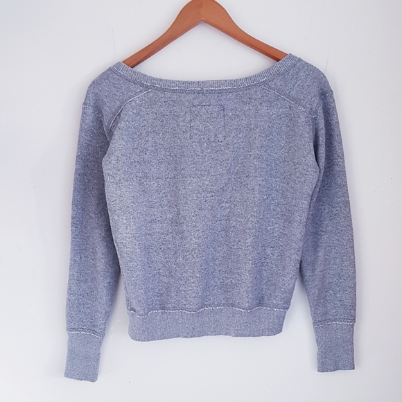 AE Gray Cropped Sweatshirt - Picture 6 of 6